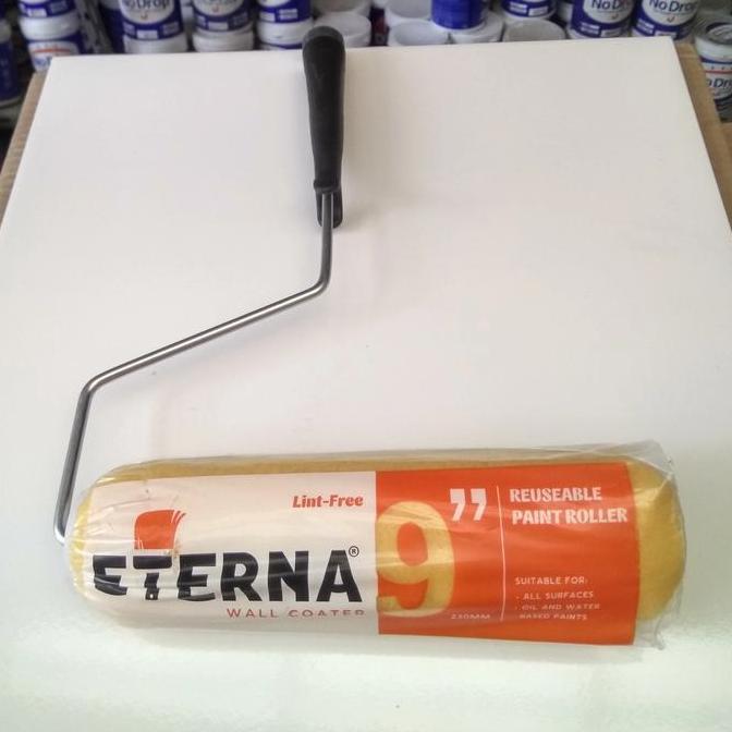 Cat- Kuas Roll Eterna 9" Kuas Roll Besar Cat Tembok Roller Cat Tembok Besar