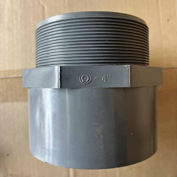 SDL Sok Drat Luar 4 inch MASPION AW socket drat laur PVC Tebal