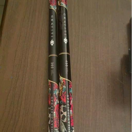 Joran Tegek X Pirates Grafiti 360 450 Ruas Pendek Carbon Ringan Dan Kaku