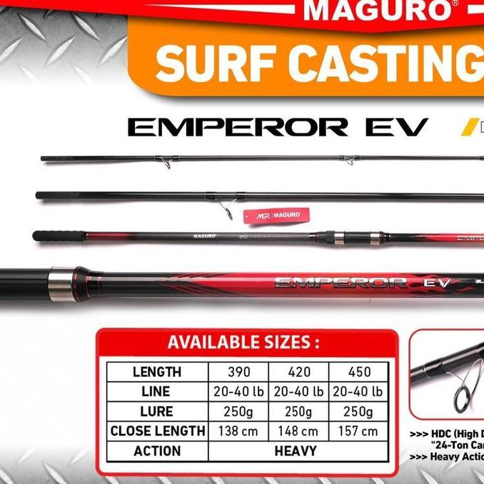 Rod Surf Casting Maguro Emperor Ev