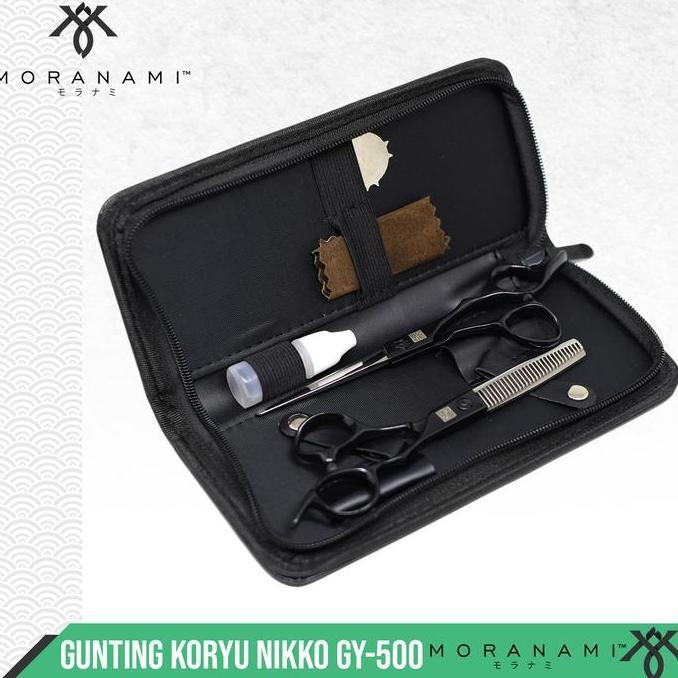 Gunting Rambut Set Koryu Nikko Gunting Cukur Rambut & Sasak Rambut Gy-500