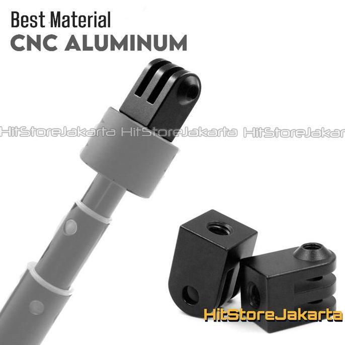 Instancodbisa- Metal Tripod Adapter For Insta360 Gopro Dji Action Cam Adapter Mount