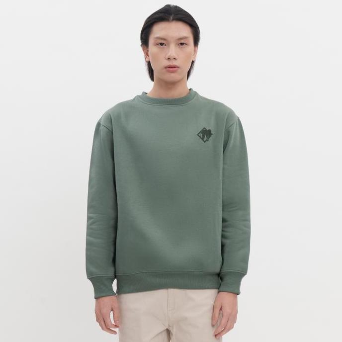 Boywings- M231 - Jujutsu Kaisen Geto Crewneck Hijau 0498