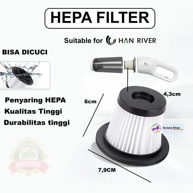 Filter Hepa Vacuum Cleaner Han river DISKON GARANSI