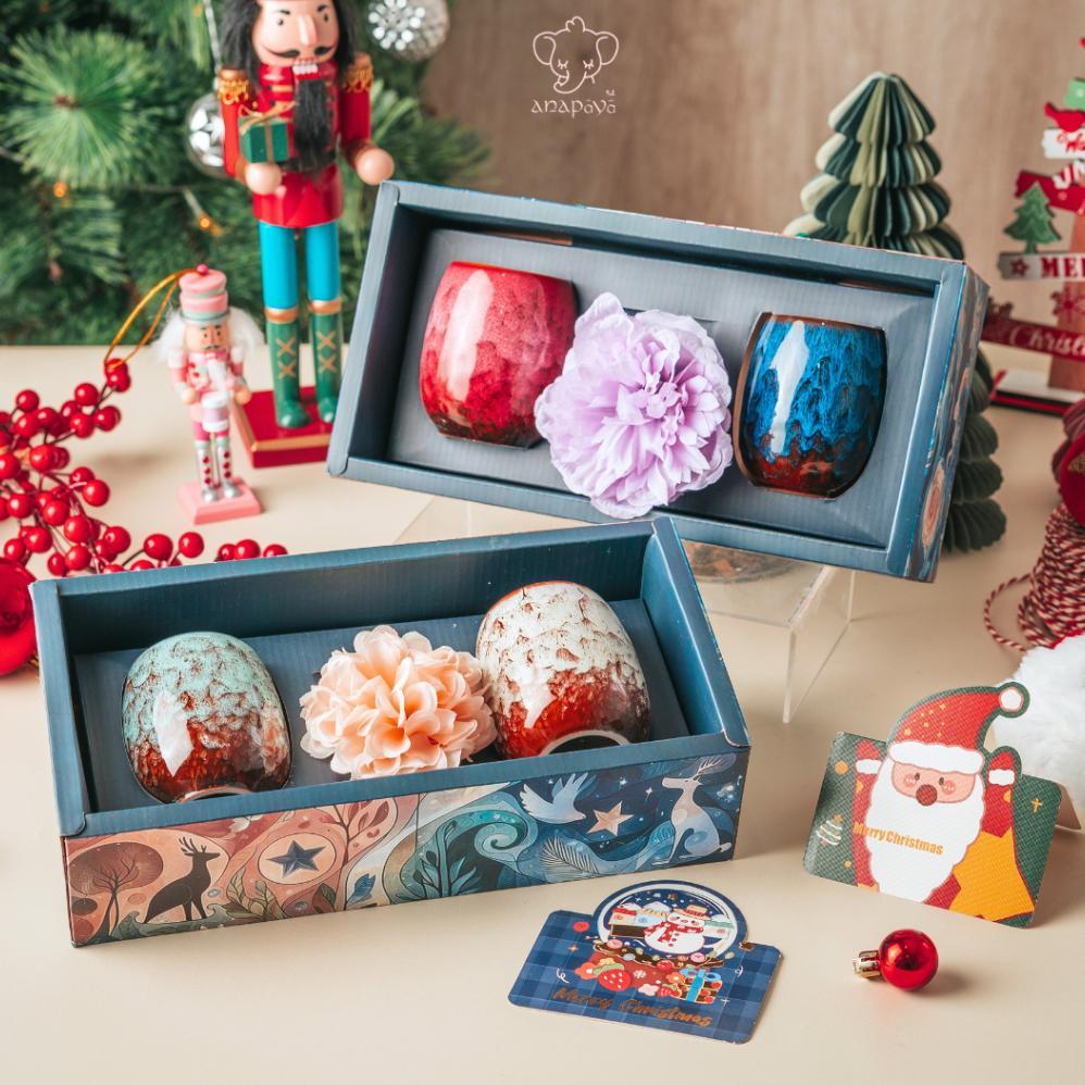 Valentine salee Anapaya - Ocha Gelas Keramik, Wedding Souvenir, Hadiah Ulang Tahun, Gelas Matcha