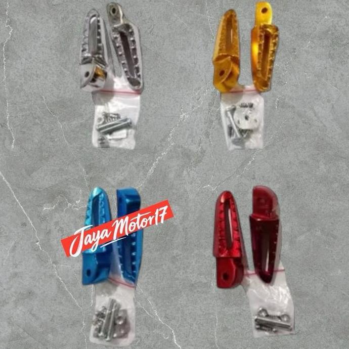 DS238 >> Footstep Step Pijakan Kaki Belakang Variasi CNC Motor Honda Beat Vario Scoopy Spacy Revo fo