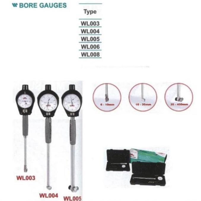 JHONCIE Bore Gauge Range:10-18mm WL-003 Wipro