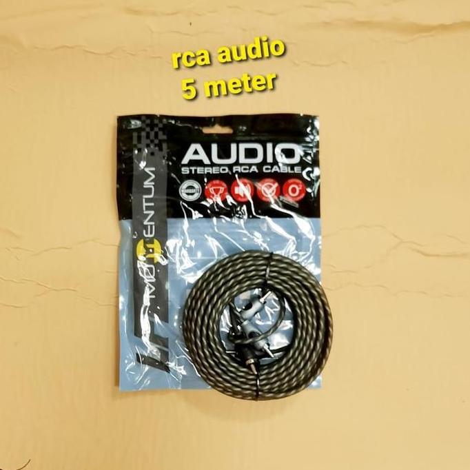 DB9 - kabel rca audio mobil 5 meter momentum