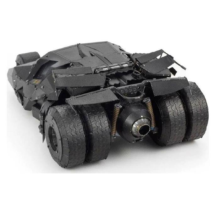 3D Puzzle Metal Color Batmobile Batpod | Replika Miniatur