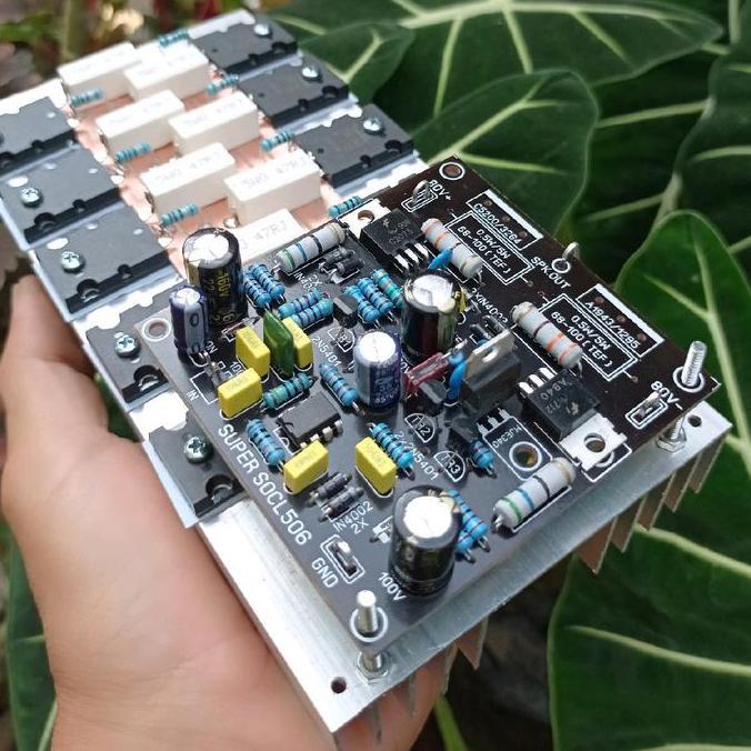 Amplifier Socl 506 Modif Sublow 5Set Siap Pakai Bass Kualitas Terbaik Harga Termurah