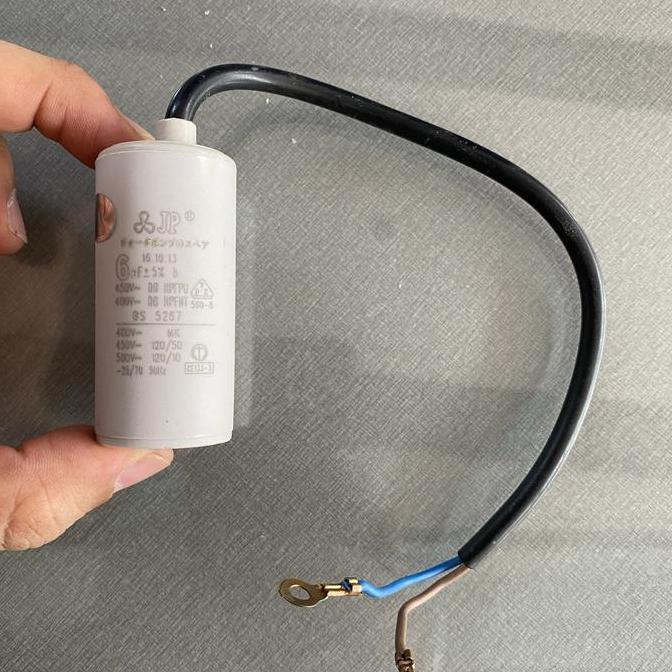 best seller] kapasitor JP 6 uf bulat kabel