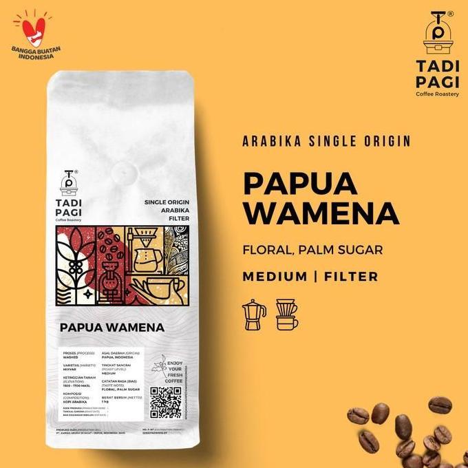 Dahaga- Arabika Papua Wamena 200 Gr Roast Bean Coffee