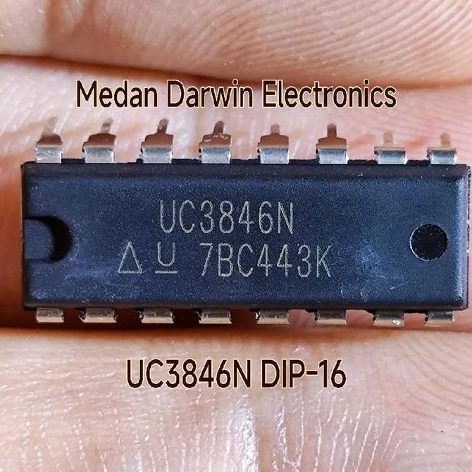 siap kirim] UC3846 UC3846N DIP-16 Original ic pwm