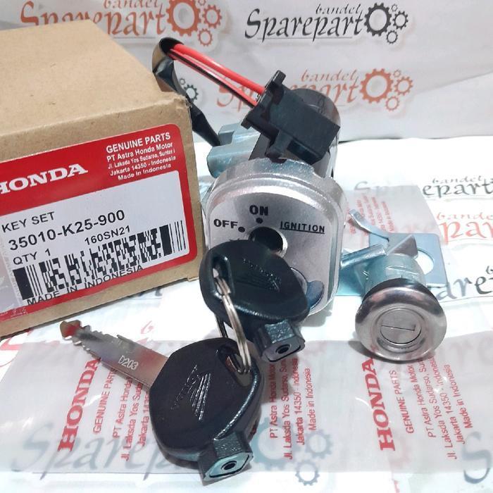 Kunci Kontak Beat Fi 2013-2016 K25 Motor Sparepart Foto Original Dan Terpercaya