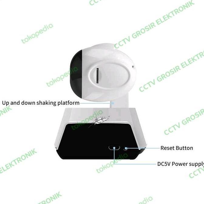 Instancodbisa- Ip Cam Kamera Cctv Portable Wireless Baby Cam Wireless Cctv