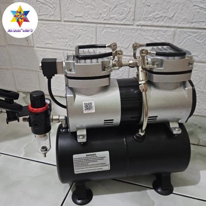 *#*#*#*#] Krisbow Kompresor Airbrush twin cylinder CRDPA002