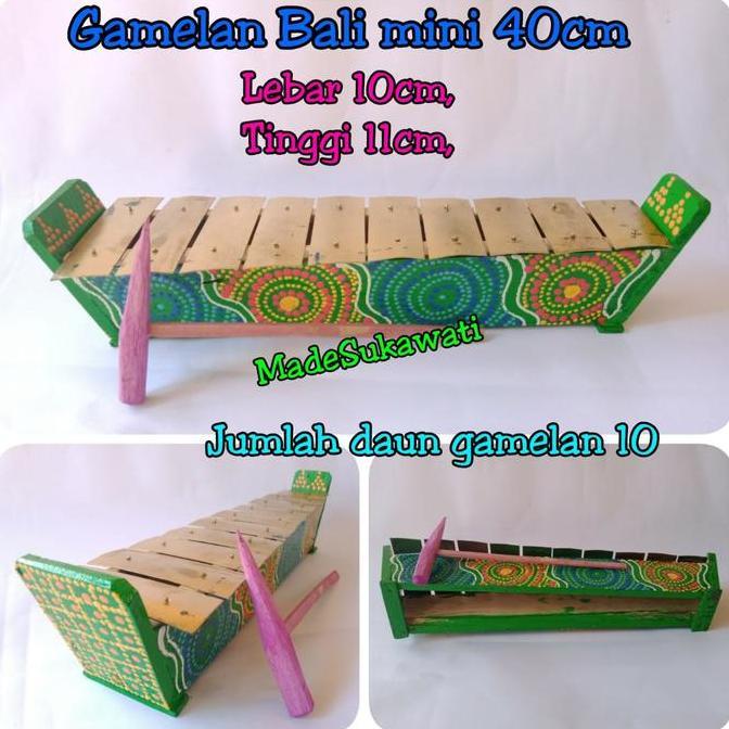 favorit] Alat musik gamelan bali mini