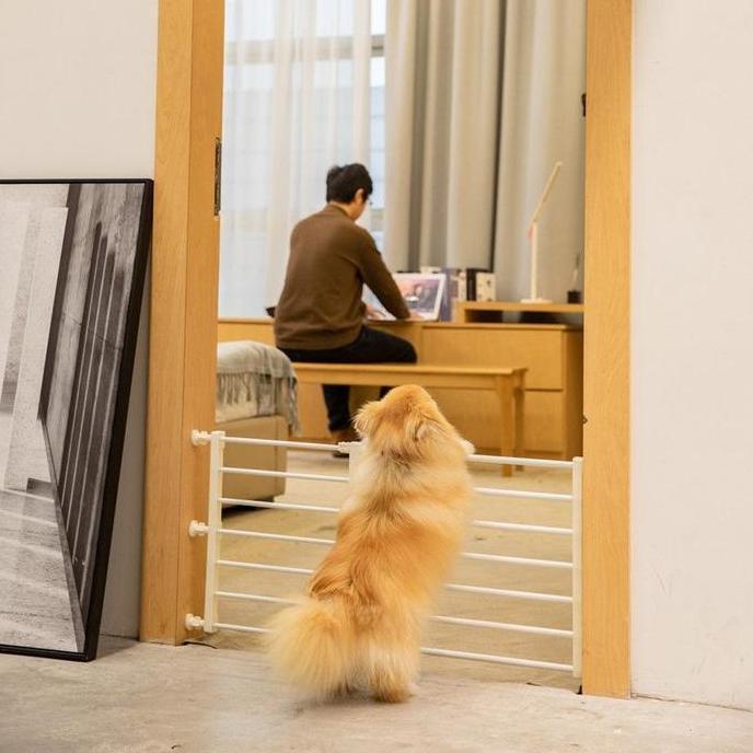 Gohead- Safety Gate Anabul / Pagar Pintu Anjing Kucing / Pembatas Pintu