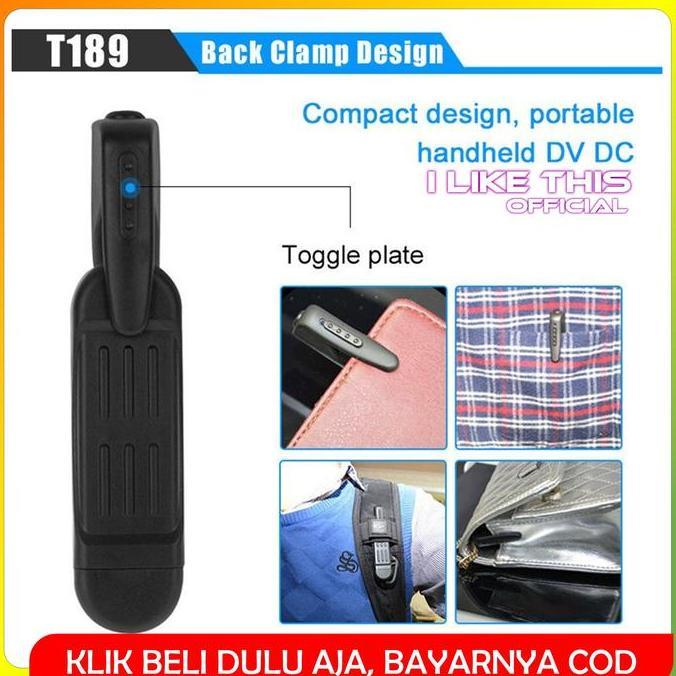 Bangpredi89 - Kamera Pengintai CCTV Kantong Saku Portable Spy Camera Model Pulpen