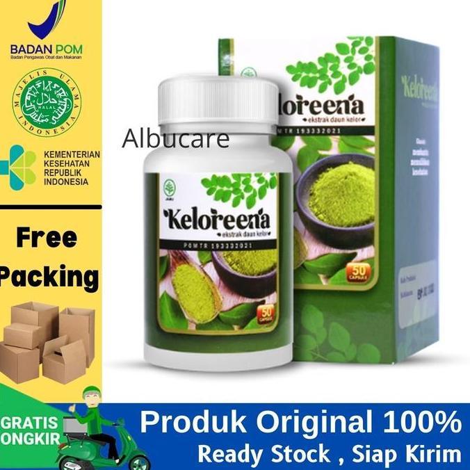 Obat Beser Herbal, Sering Kencing/Ngompol Terus - Keloreena 50 Kapsul