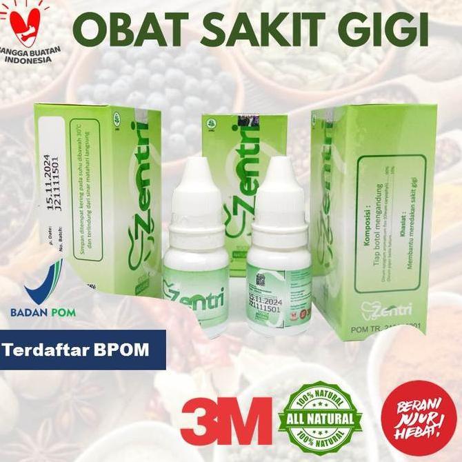 Obat tetes sakit gigi - Obat sakit gigi tetes - obat herbal sakit gigi