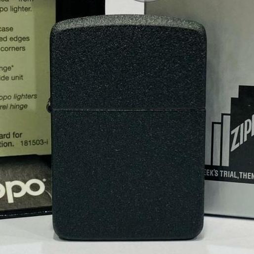 Zippo Original Replica 1941 Black Crackle 28582