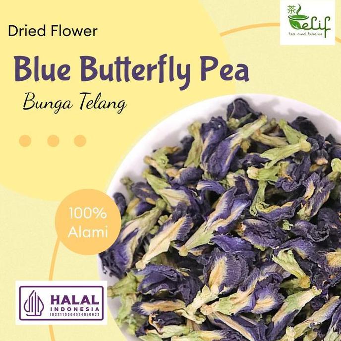 Dahaga- Butterfly Pea Tea : Blue Butterfly Pea Flower Tea / Teh Bunga Telang