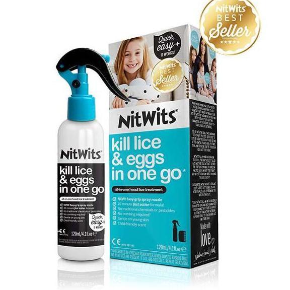Nitwits All In One Head Lice Solution 120ml Original