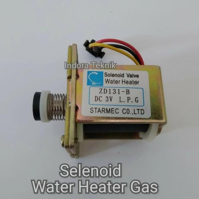 Selenoid Valve Water Heater Gas - Solenoid - Spare Part