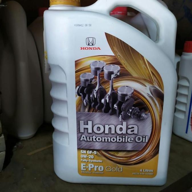 Oli Mesin Mobil Honda Epro E-pro Gold 4 liter Asli Ori