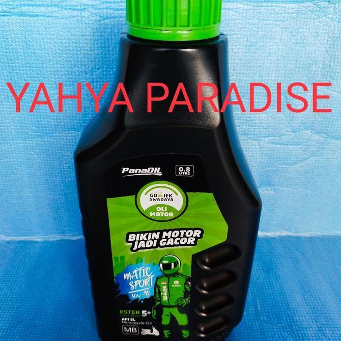 OLI MOTOR MATIC GOJEK SWADAYA 10W 40 API SL SYNTHETIC ESTER 5 PLUS 08L