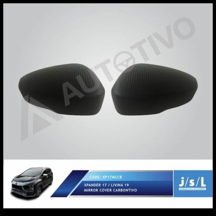HOT DEAL COVER SPION /BATOK SPION CARBONTIVO MOBIL MITSUBISHI XPANDER 