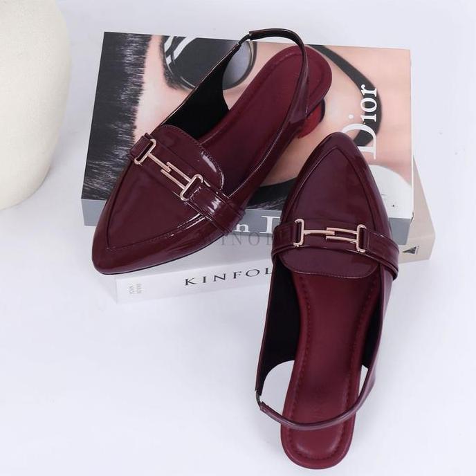 Terpopuler- Winod Lava Flat Shoes (Flat Shoes Wanita) Hitam Shoes