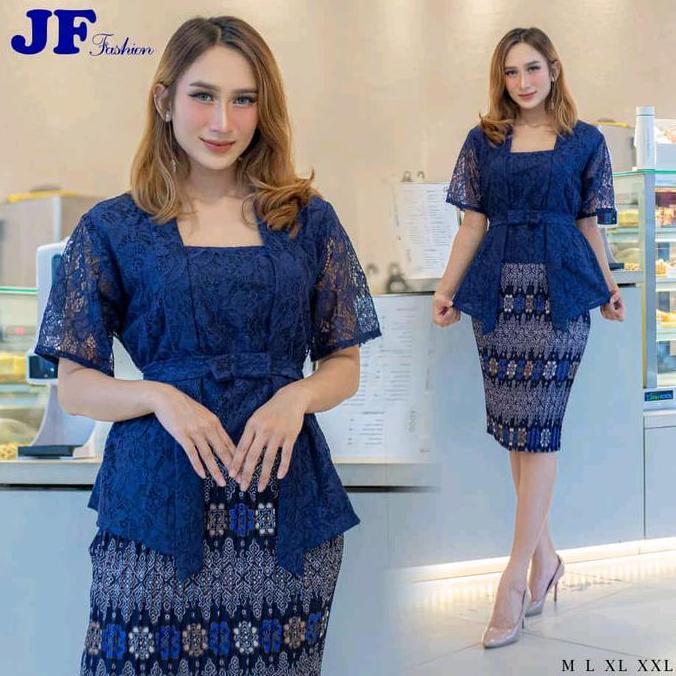 Terpopuler- Setelan Kebaya Kutubaru Brukat / Setelan Kebaya Brukat Kutubaru Brukat / Atasan Bawahan/