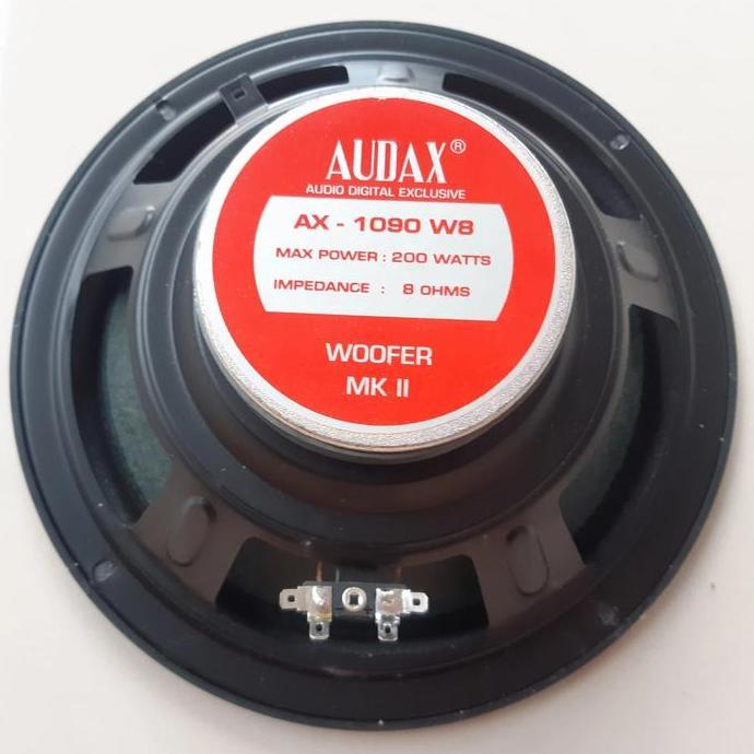 promo Original AUDAX 1090 SPEAKER 10 INCH WOOFER AUDAX AX 1090 W8 200watt