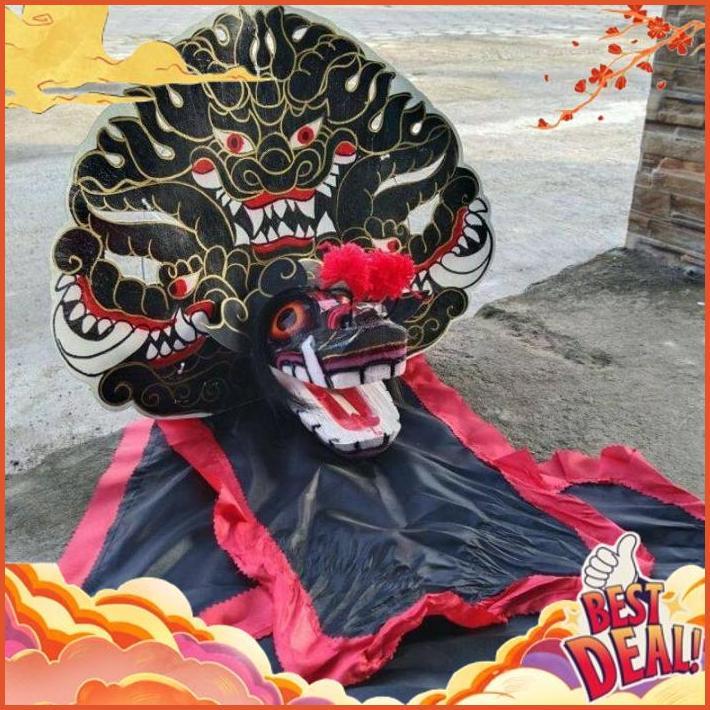 TERBAIK Mainan anak/Barongan caplok/Barongan kayu/Barongan spon/Barongan devil anak/Barongan spon de