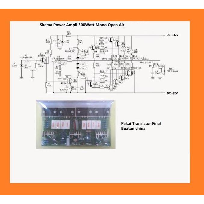 promo MB 161 Power Amplifier Mono OPEN AIR