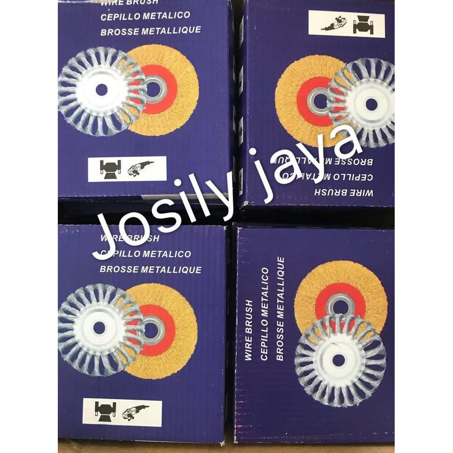 Homemid- Sikat Piring Gerinda 6Inch Wire Brush