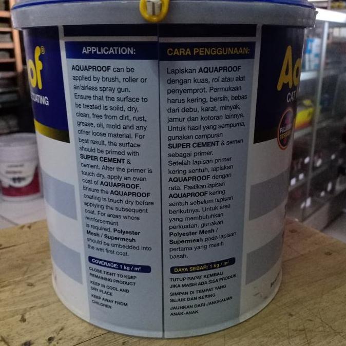 Lansungkirim- Aquaproof 4Kg Galon Berbagai Macam Warna