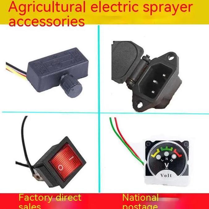 Lansungkirim- Sparepart Onderdil Tangki Sprayer Elektrik - Set Lengkap 4 Pcs Sparepart Sprayer Elekt