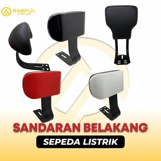 Promo Sandaran Jok Boncengan Belakang Sepeda Listrik Diskon
