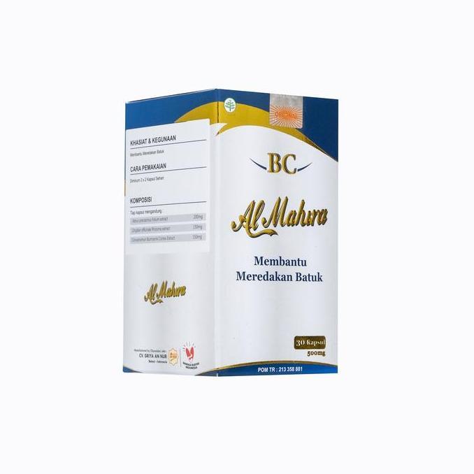 Fit- Kapsul Bc Almahira Isi 30 Kapsul Bantu Memperbaiki Pernafasan