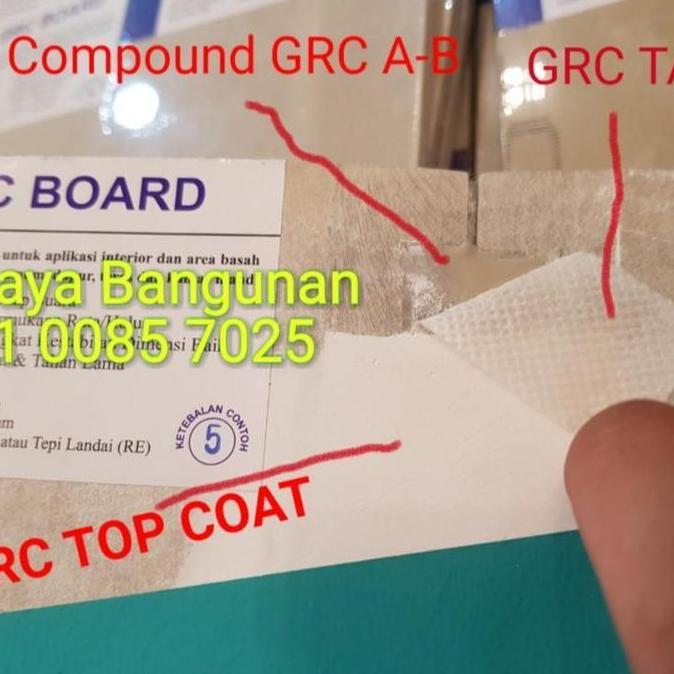 Lansungkirim- Kompon Compound Compond Grc Board A Dan B Ab 2 Komponen A+B 2Komponen