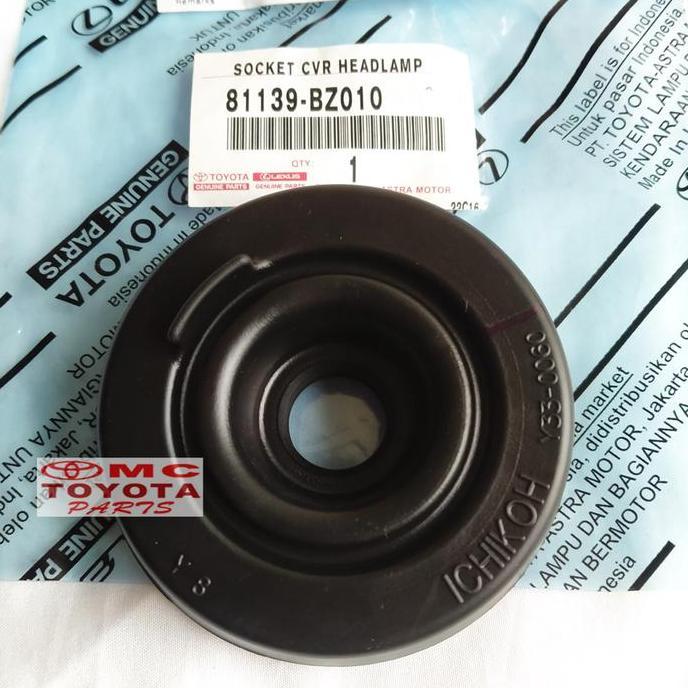 monggo] Karet Tutup Bohlam Lampu Depan Original Avanza Xenia Old 81139-BZ010
