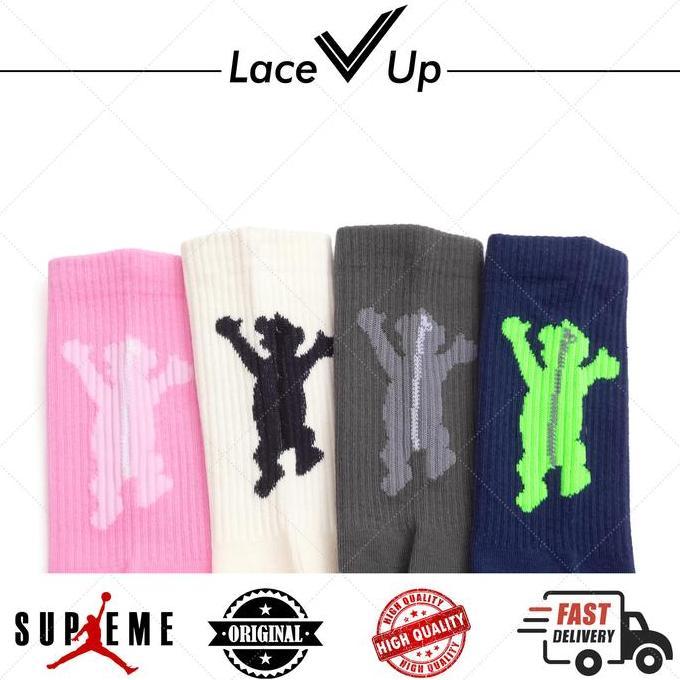 Kaos Kaki We11done Teddy Bear Socks | Welldone Tube Socks