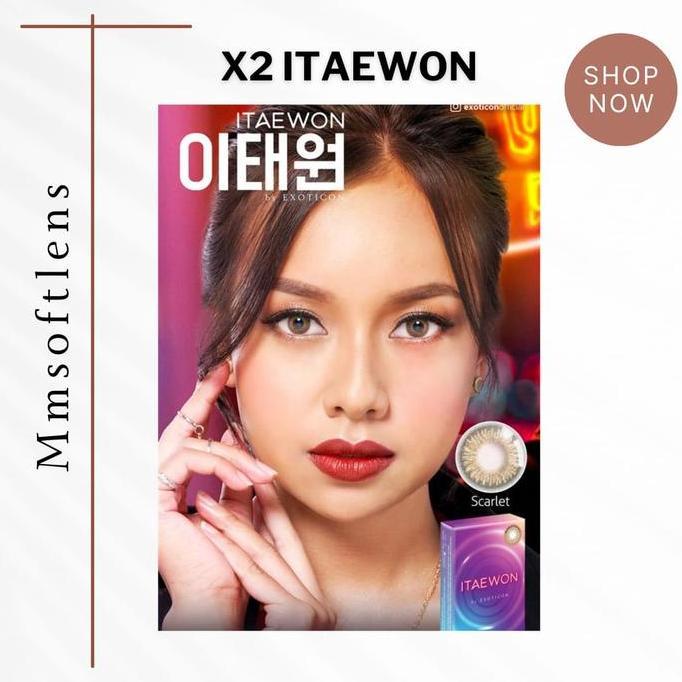 Eyasped- Softlens X2 Itaewon Diameter 14.5Mm (Normal Dan Minus)