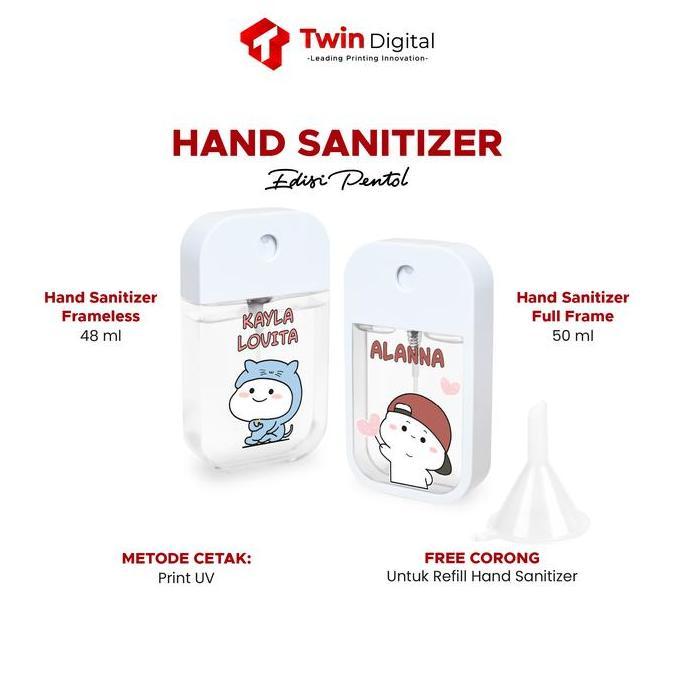 Hayuco- Hand Sanitizer Pocket Spray Custom Edisi Pentol - Handsanitizer Pentol