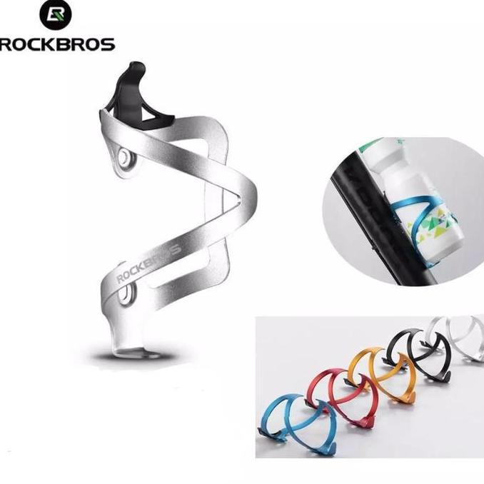 Goeswill- Rockbros Tempat Botol Minum Sepeda Alumunium - Rockbros Holder Botol