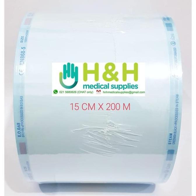 Lansungkirim- Medipouch Medipack Sterilization Pouch Kantong Instrumen Steril