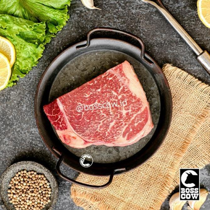 Wagyu Bolar Blade mb9 AUS import premium / steak medan daging sapi import premium